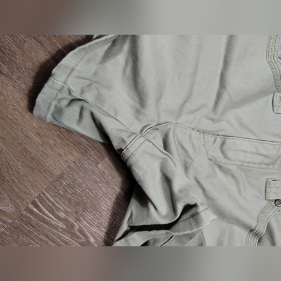 •Faded Glory Stretch Shorts Green Ladies 4 - Picture 13 of 14